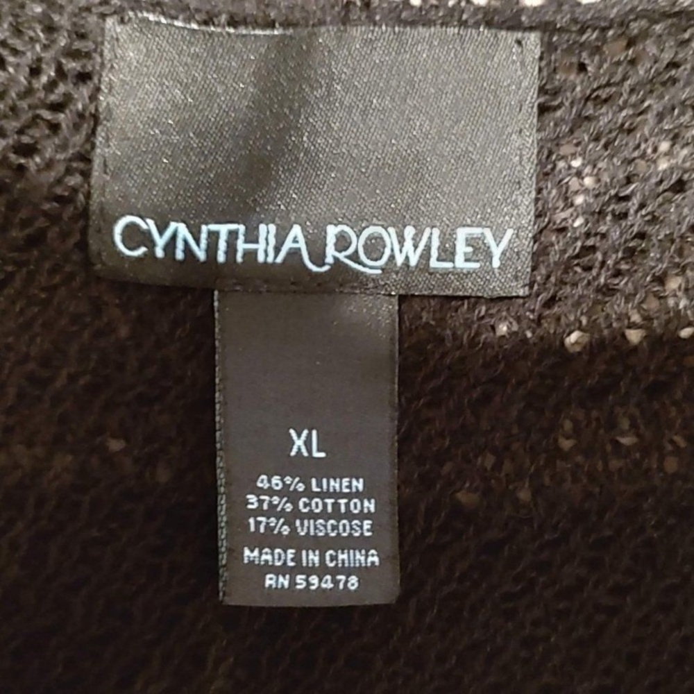 Cynthia Rowley Knit Open-front Sweater - Picture 4 of 4